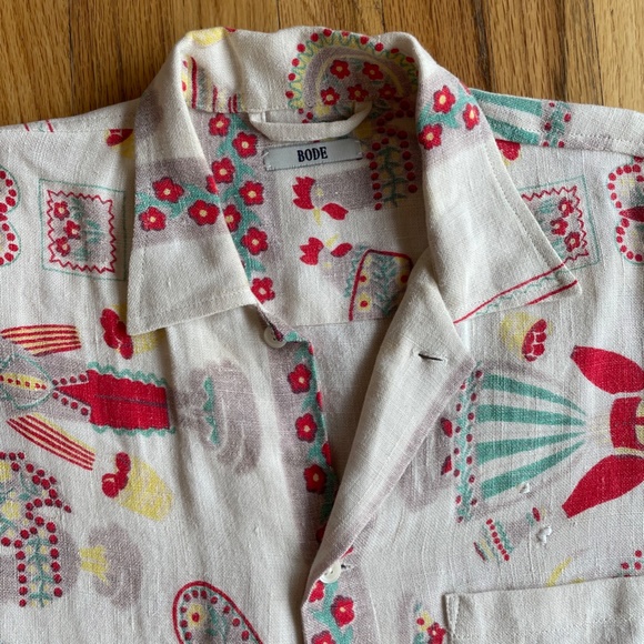BODE ONE-OF-A-KIND SHIRT - S/M - Picture 2 of 4